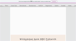 Desktop Screenshot of mrc-fruehwirth.at