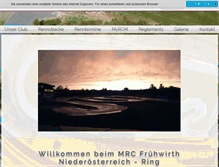 Tablet Screenshot of mrc-fruehwirth.at
